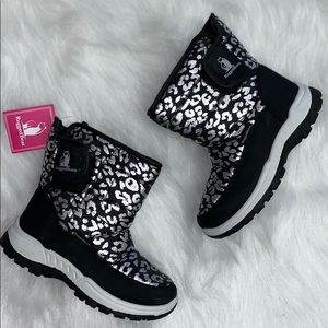 Animal Print Winter Boots